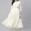 Thumbnail: Off white solid Kurti with Trousers