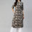 Thumbnail: Coffee brown and grey ethnic motifs printed kurta with pants