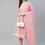 Thumbnail: Pink printed Kurti with Trousers with dupatta