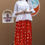 Thumbnail: Double Layer top with Rayon Inner and Georgette Shrug