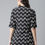 Thumbnail: Black and white geometric printed opaque Casual shirt