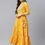 Thumbnail: Yellow & White Bandhani printed Anarkali