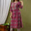 Thumbnail: Kurti Pant and Dupatta Set with Hand work on Kurti Yoke with Gotta and Zari work