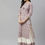 Thumbnail: Off white and pink kurta