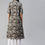Thumbnail: Coffee brown and grey ethnic motifs printed kurta with pants