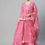 Thumbnail: Pink & White Printed Ready to Wear Lehenga & Blouse With Dupatta
