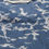 Thumbnail: Blue and white floral print wrap dress