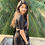 Thumbnail: DESIGNER STYLE SAREE FOR PARTY WEAR BLACK SEQUENCE SAREE