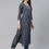Thumbnail: Leheriya printed Round neck, three-quarter sleeve