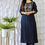 Thumbnail: Gold printed Kurti with Embroidery work