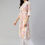 Thumbnail: White & Pink Floral printed Kurta