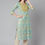 Thumbnail: Blue printed Kurta with Trousers