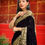 Thumbnail: Royal velvet saree