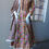 Thumbnail: Yellow & green printed Kurta with Trousers with dupatta