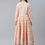 Thumbnail: Peach and white Floral printed Anarkali