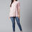 Thumbnail: Pink and green regular shirt style top