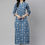 Thumbnail: Blue and White Mandarin collar kurti