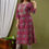 Thumbnail: Kurti Pant and Dupatta Set with Hand work on Kurti Yoke with Gotta and Zari work