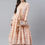 Thumbnail: Peach and white Floral printed Anarkali