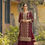 Thumbnail: Embroidered Kurta Sharara Suit Set