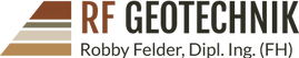 Logo RF Geotechnik Robby Felder Dipl.-Ing.