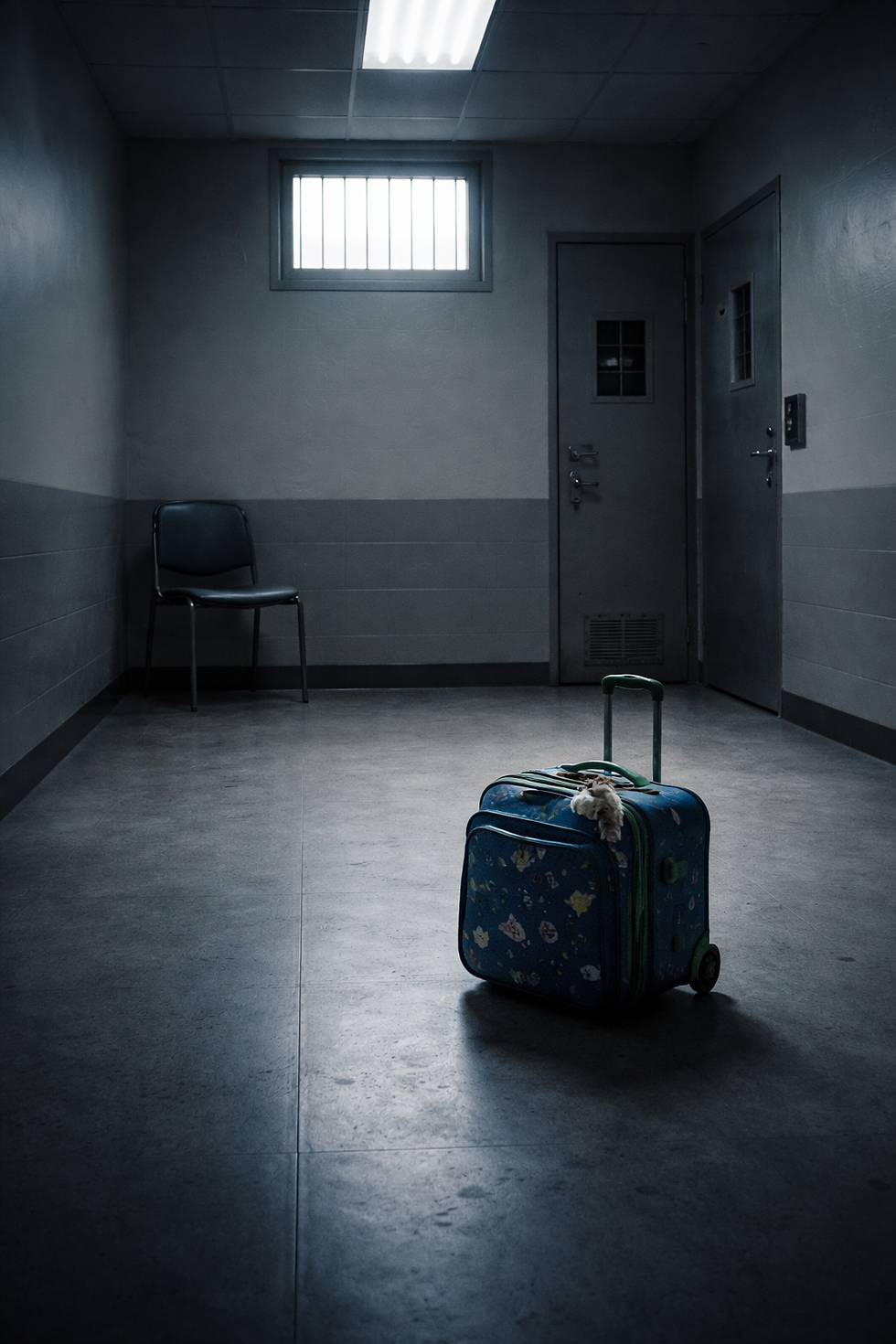 un enfant enfermé 6 jours à Orly