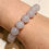 Thumbnail: Type A white jadeite bracelet