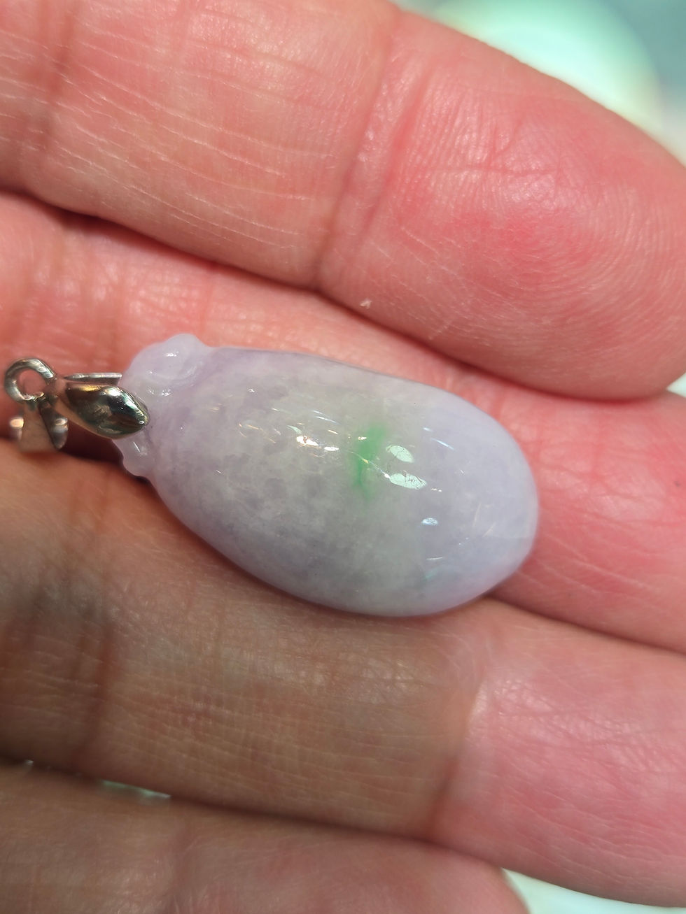 Thumbnail: Type A purple jadeite 