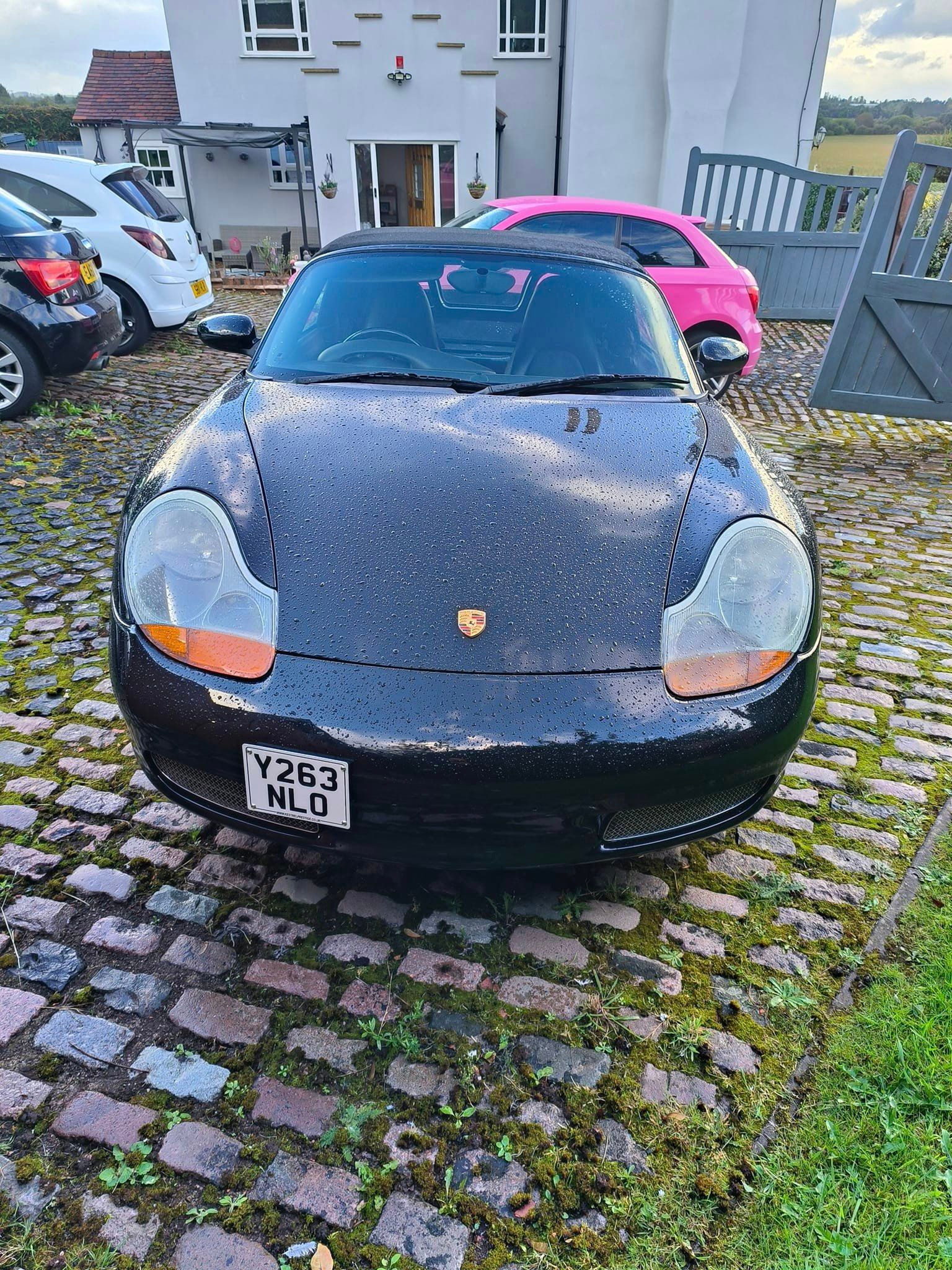 PORSCHE 986 987 TOW EYE LICENSE PLATE KIT