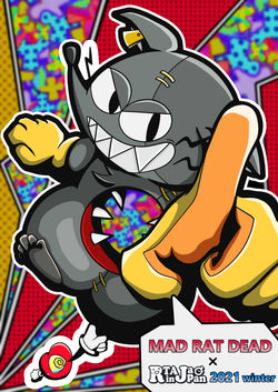2021/12/19 RiJ『MAD RAT DEAD』応援イラスト