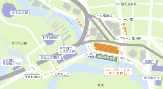 ​駐車場からクリニックへの道順