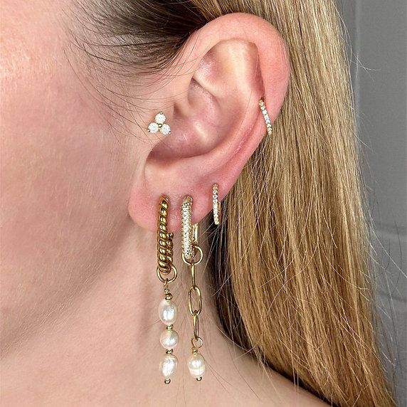 Earring,  jewellery, jewelry, Charm, Gold, Vermeil, Gold Plated, Silver, Waterproof hypoallergenic earrings Australia