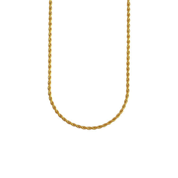 jewellery, jewelry, Charm Necklace Chain Necklace Gold, Vermeil, Gold Plated, Silver, Waterproof