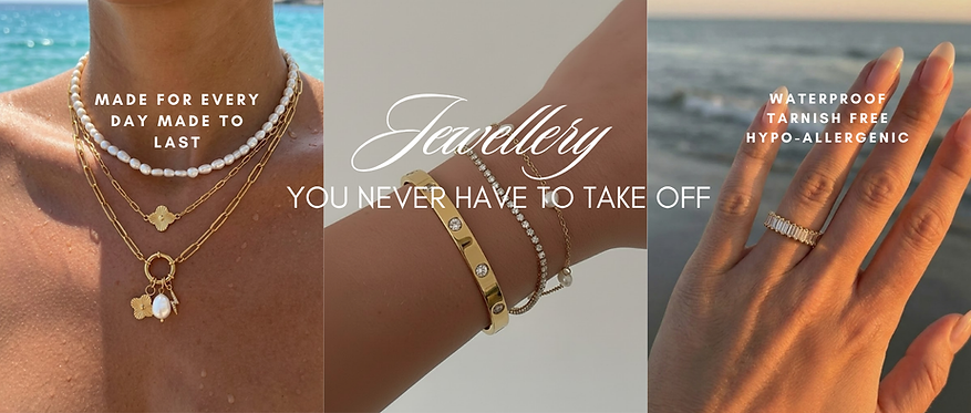 Gold vermeil Waterproof Tarnish Free Jewellery Australia