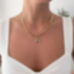 Freshwater Pearl, PVD Coating, Pendant, Charm, Necklace, Water-Resistant Jewellery
