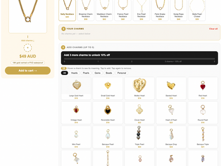 GOld Vermeil Jewellery Design your own jewellery Australia DYO