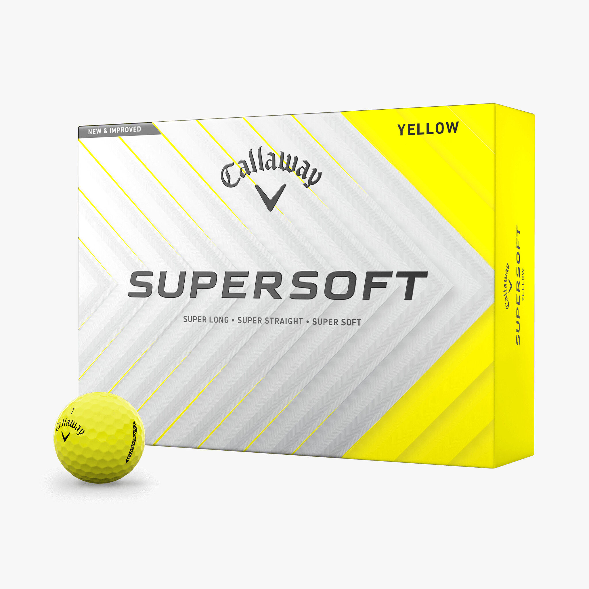 Callaway Supersoft Yellow DOZEN 2025/26