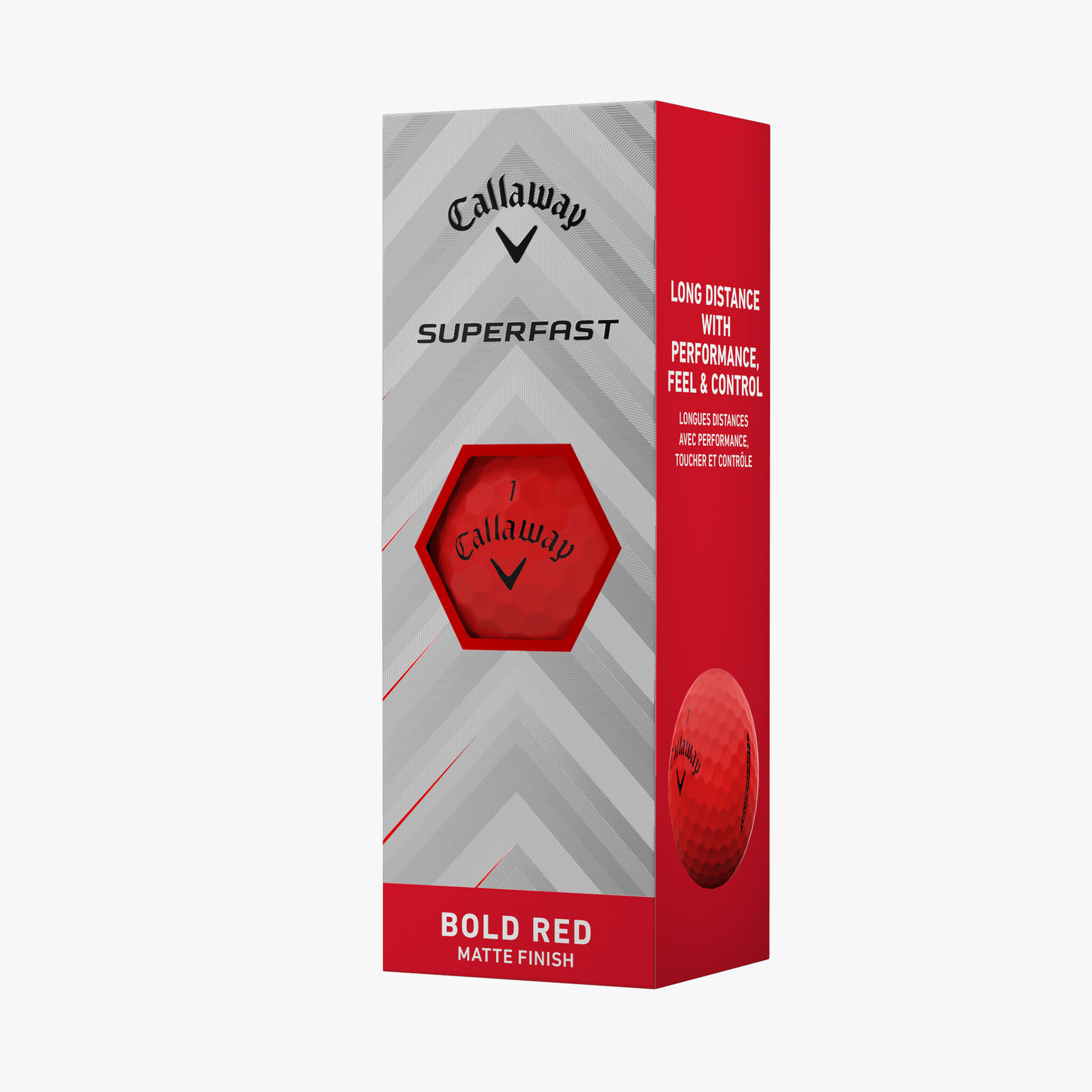 Callaway Superfast Bold Red Ball Sleeve 2025/26