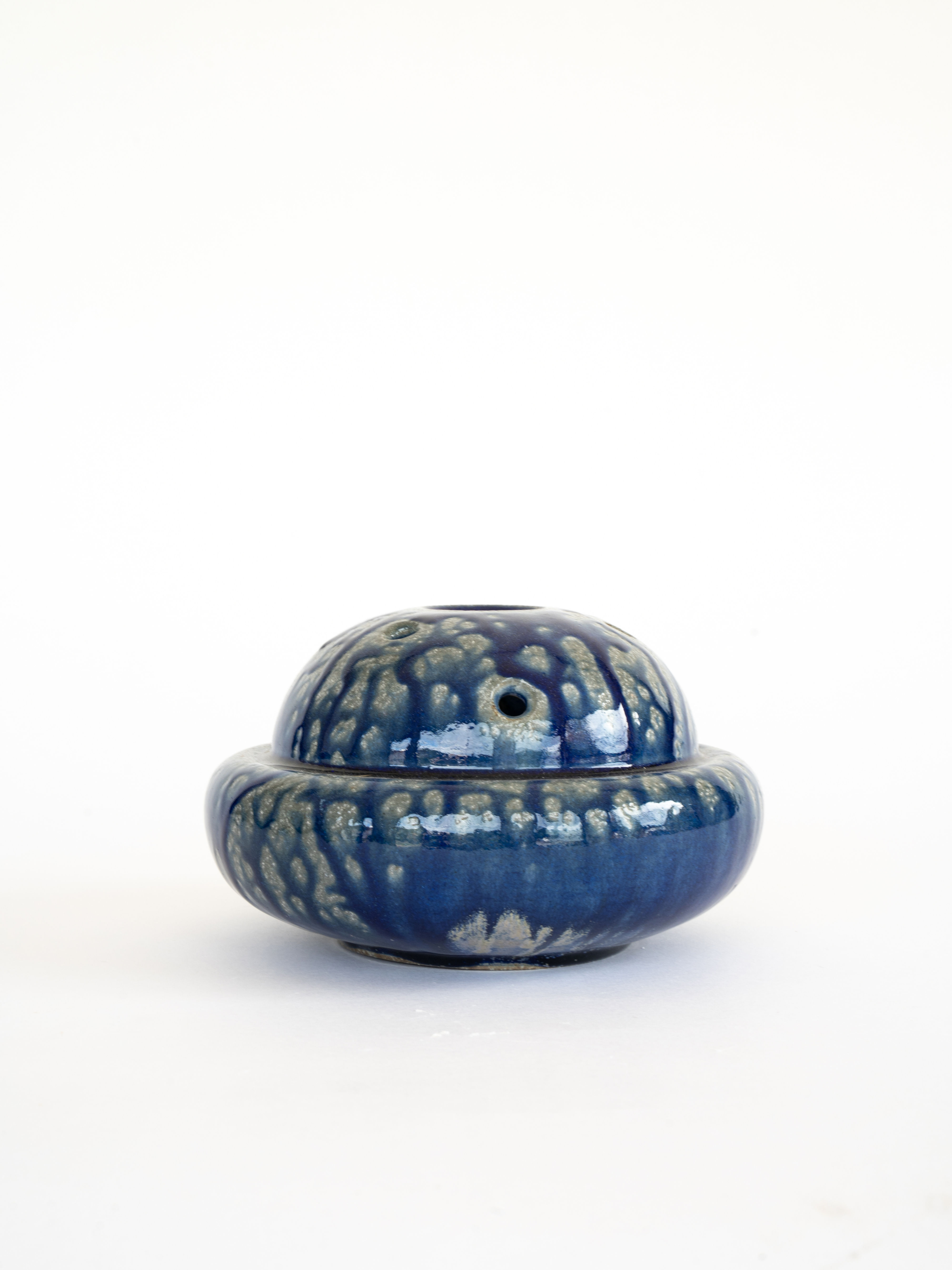 Soda Fired Frog Vase