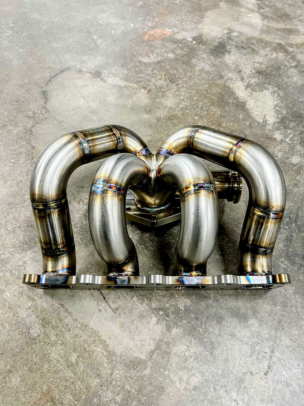 Thumbnail: Realtune Caliber SRT4 stock turbo tubular manifold