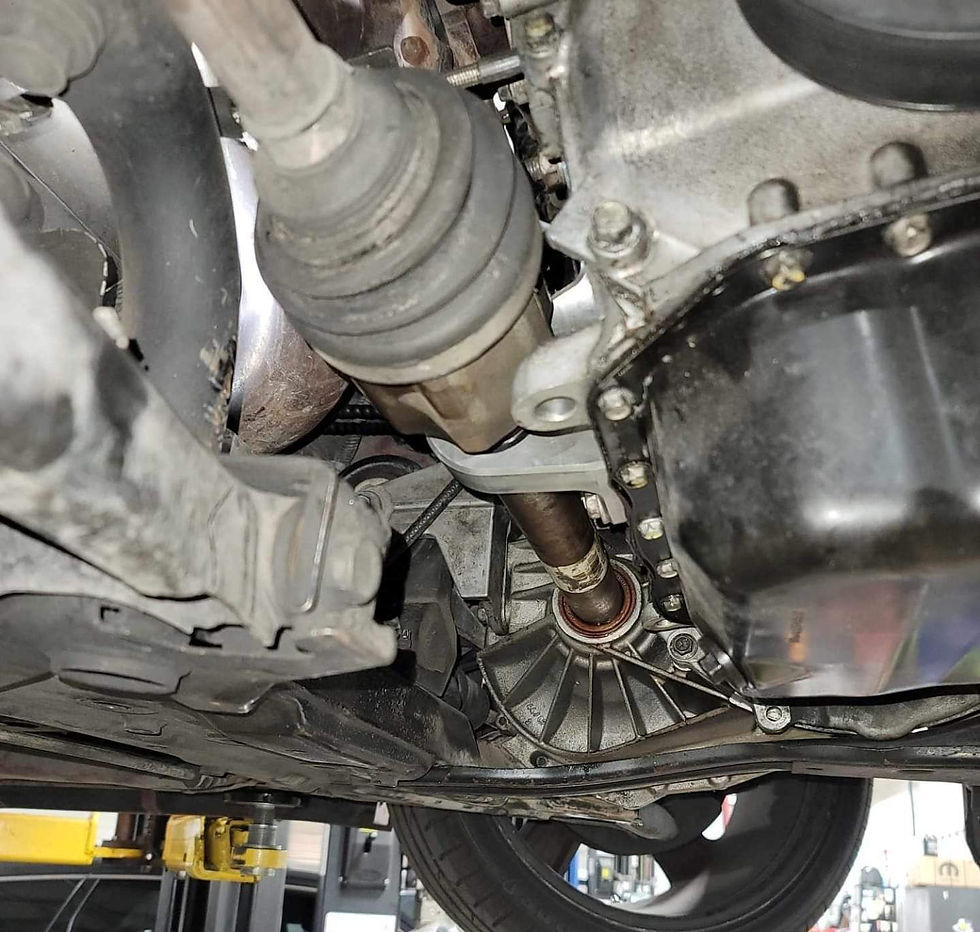 Realtune Billet Caliber SRT4 intermediate shaft bearing housing Realtune Performance