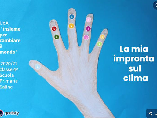 La mia impronta sul clima - Classe 4^ Saline