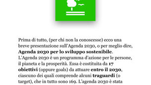 Il goal 15 dell'Agenda 2030 - Classe 2^A scuola secondaria