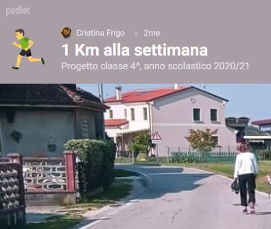 1 Km alla settimana! - Classe 4^ di Saline