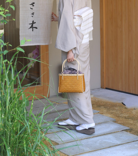 タイ王室御用達工房の竹籠bag | hibikimono-sasaki
