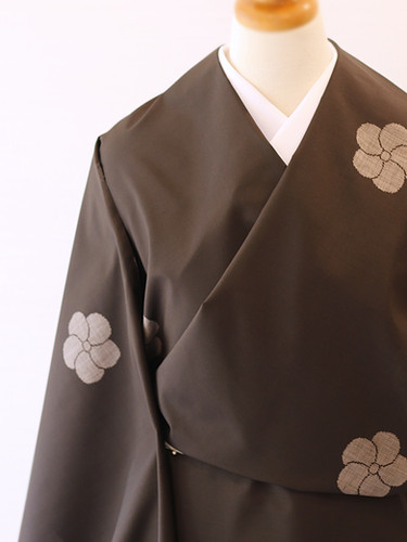 ☆未使用本場奄美大島紬の付け下げm932