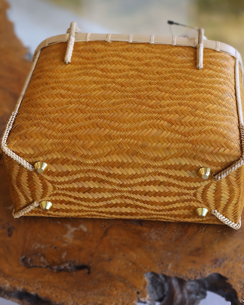タイ王室御用達工房の竹籠bag | hibikimono-sasaki