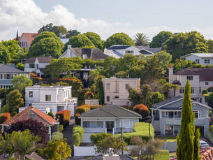 New Zealand residential properties representing the housing market and the beginning of the next property cycle.
