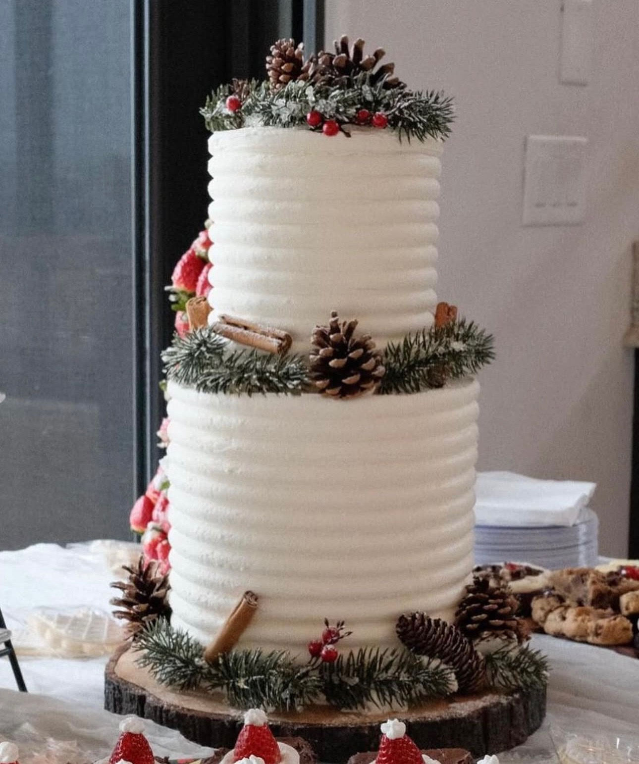 Two Tier Lux Cake