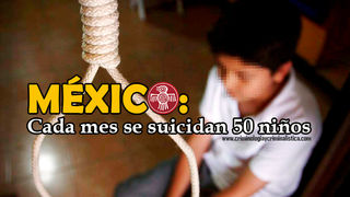 Inegi: en el país cada mes se registran más de 50 suicidios infantiles